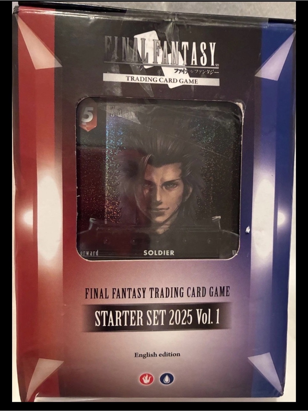 Final Fantasy Trading Card Game Starter Set 2025 Vol. 1 - Red & Blue